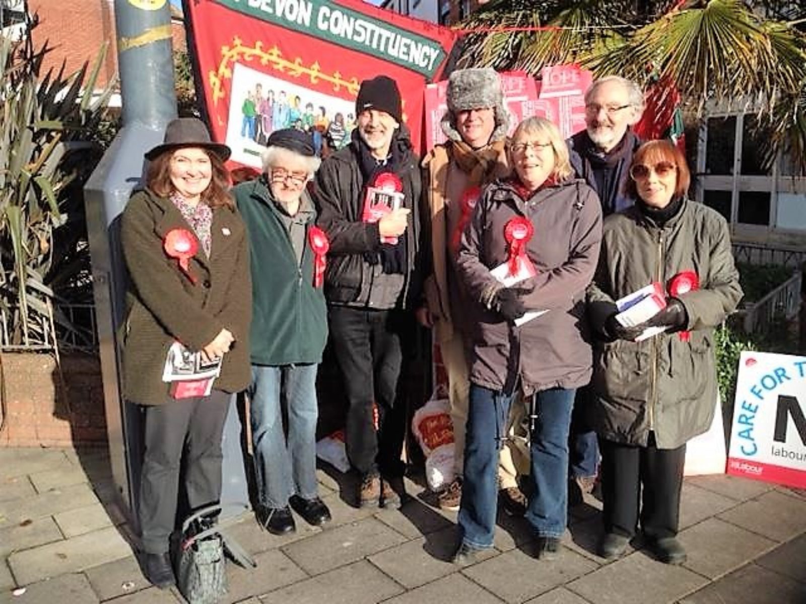 East Devon CLP Members out Campaigning